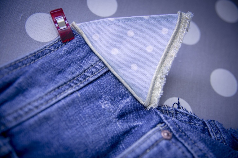 Agrandir ( & customiser) un short ou pantalon - Les tutos couture de
