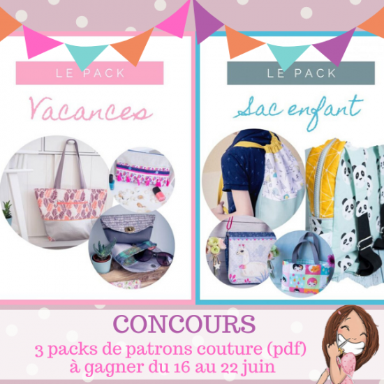 Résultat Du Concours Pack De Patrons Dodynette - Les Tutos Couture De ...