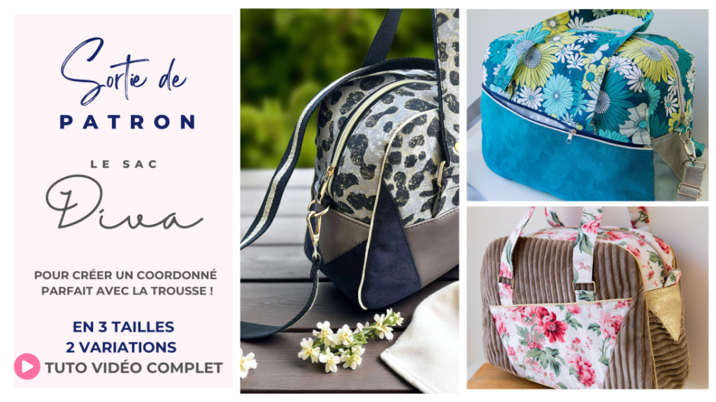 patron sac bowling Diva de Dodynette